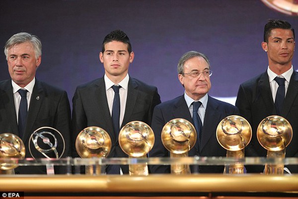 Ronaldo xuất sắc giật giải Cầu thủ hay nhất năm 2014 2