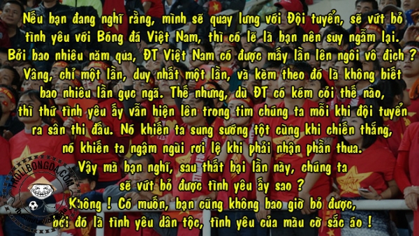 “Nếu họ đã khóc thì mới biết họ yêu tổ quốc đến nhường nào” 5