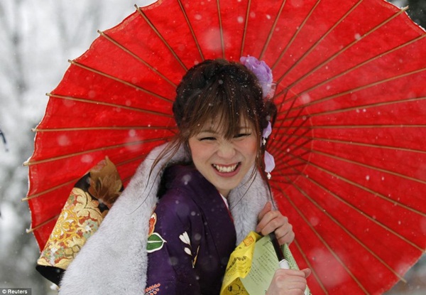 Thiếu nữ Nhật cực xinh trong ngày trở thành người lớn 12