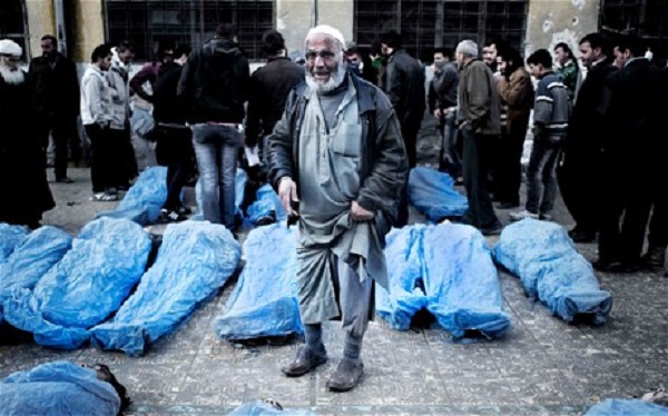 Tìm thấy 79 xác chết bị trói tay ở Syria 1