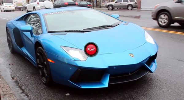 G&acirc;y bất ngờ cho c&ocirc; bạn h&agrave;ng x&oacute;m cũ bằng si&ecirc;u xe Lamborghini  1