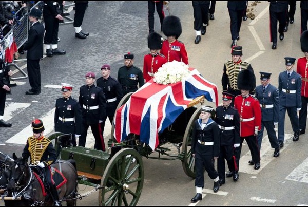 Toàn cảnh đám tang "Bà đầm thép" Thatcher 6