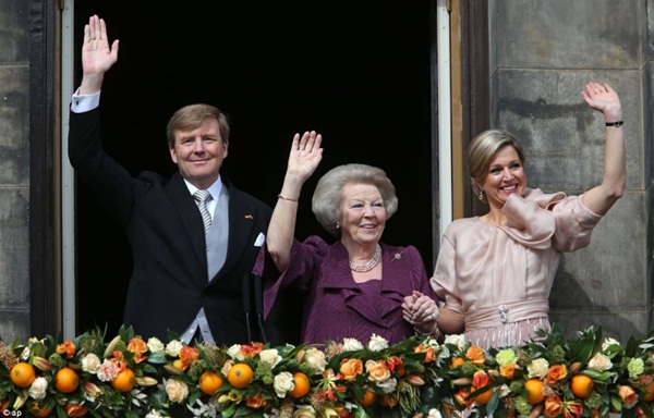 Khung cảnh hoành tráng trong lễ thoái vị của Nữ hoàng Hà Lan 10