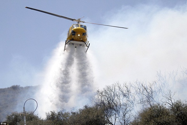 Những h&igrave;nh ảnh kinh ho&agrave;ng trong vụ ch&aacute;y rừng ở California 7