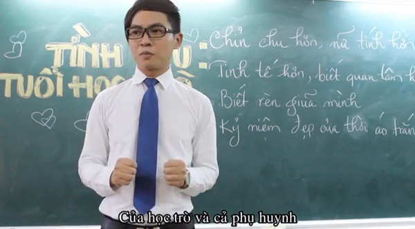 Gật gù với clip "Học trò biết yêu - Cấm hay không cấm?" 2