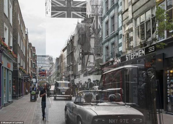 London xưa và nay qua những bức ảnh 2 trong 1 10