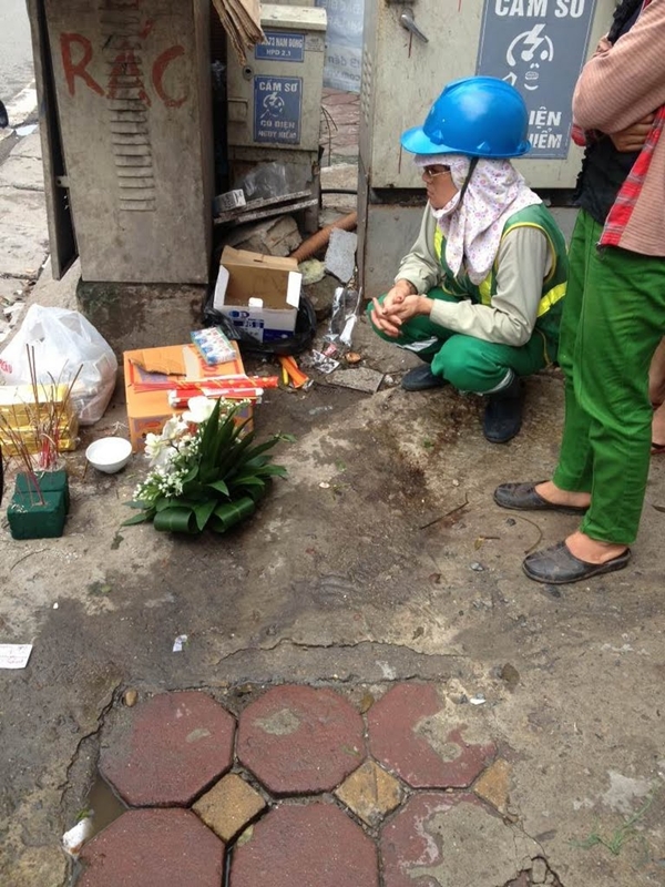 Phát hiện thi thể bé sơ sinh tại nơi đổ rác ở Hà Nội 1