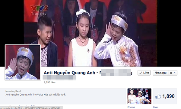 Page anti Quang Anh - Quán quân The Voice Kids gây phẫn nộ vì lời lẽ thiếu văn hóa  1