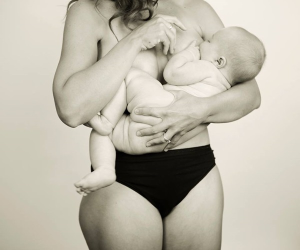 Những hình ảnh chân thực về cơ thể người phụ nữ sau khi sinh 4