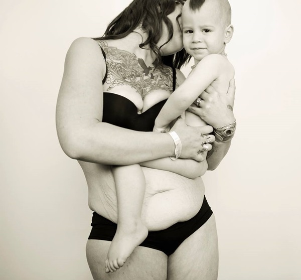 Những hình ảnh chân thực về cơ thể người phụ nữ sau khi sinh 6