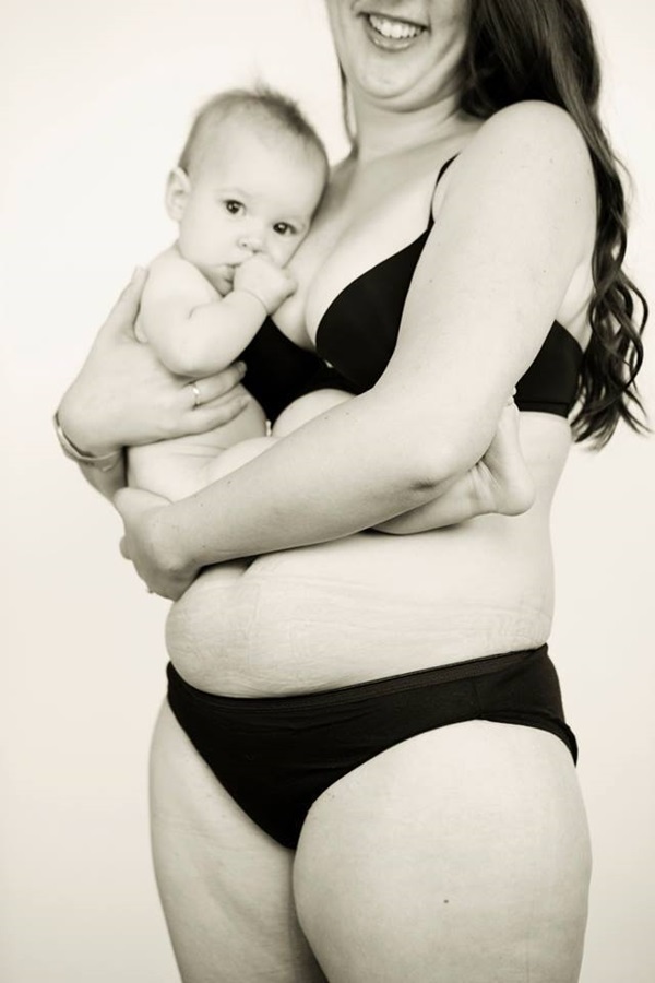 Những hình ảnh chân thực về cơ thể người phụ nữ sau khi sinh 8