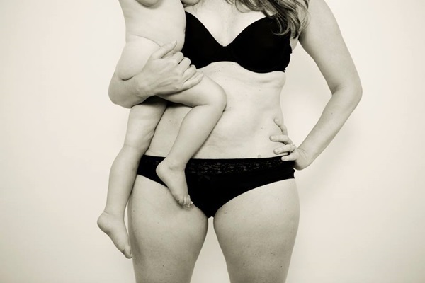 Những hình ảnh chân thực về cơ thể người phụ nữ sau khi sinh 14