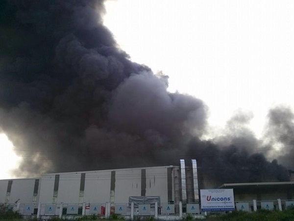 Cháy Lớn tại nhà máy Diana ở Tân Chi, Bắc Ninh 4