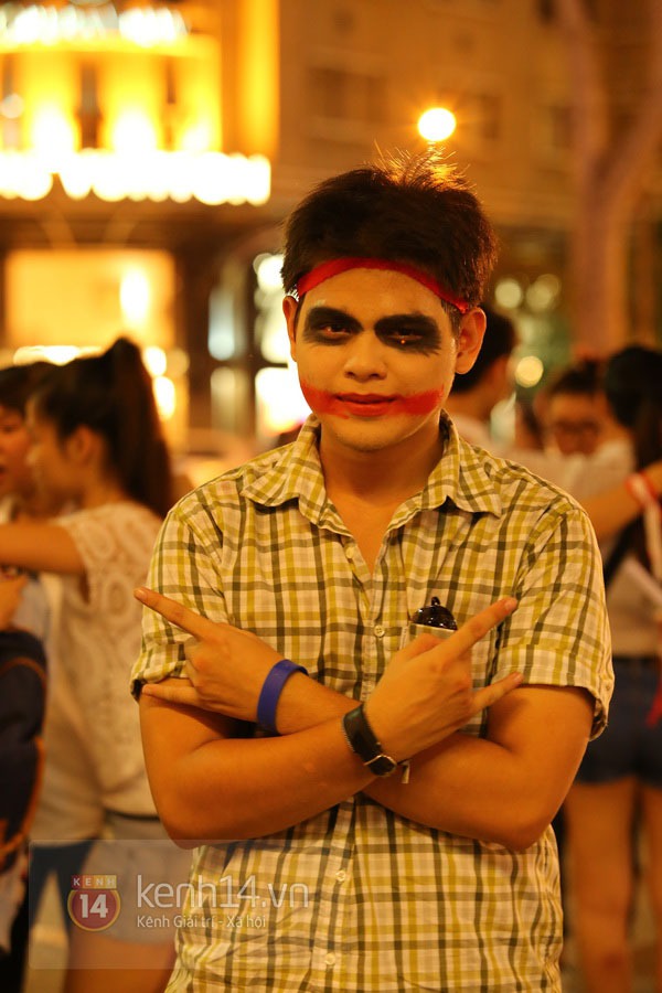Chùm ảnh: Halloween cực sôi động của giới trẻ Hà Nội, Sài Gòn 3