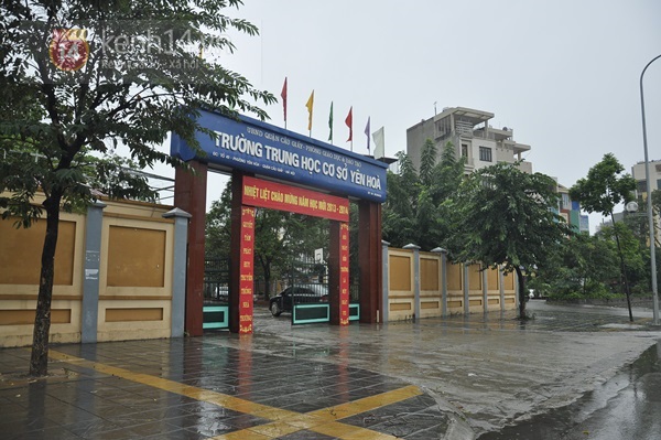 Ch&ugrave;m ảnh: C&aacute;c trường học ở H&agrave; Nội đ&oacute;ng cửa im l&igrave;m ng&agrave;y đầu tuần 11