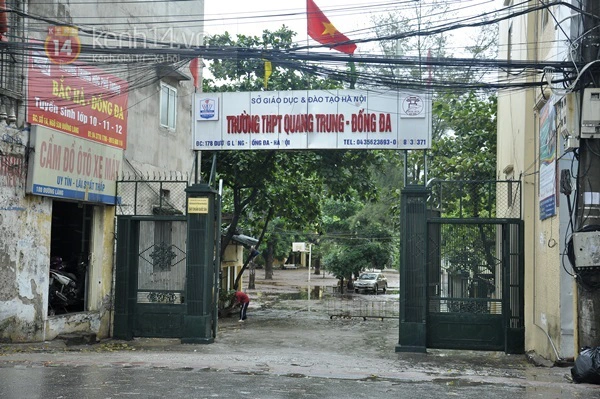 Ch&ugrave;m ảnh: C&aacute;c trường học ở H&agrave; Nội đ&oacute;ng cửa im l&igrave;m ng&agrave;y đầu tuần 16