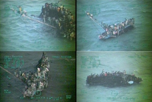 Thuyền lật úp trên biển, 30 người thiệt mạng 1