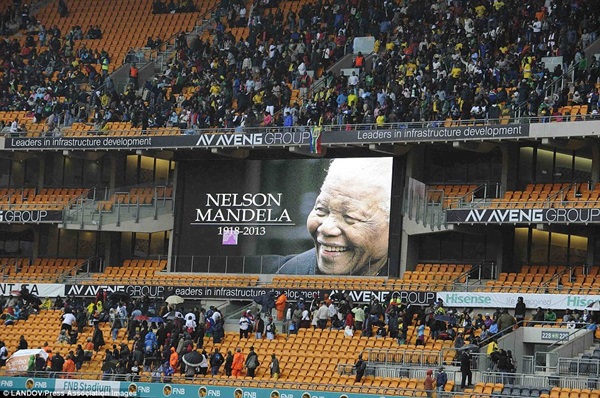 Nam Phi tổ chức lễ tưởng niệm cựu Tổng thống Nelson Mandela 3
