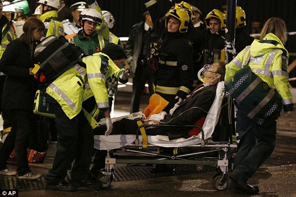 Sập mái nhà hát ở London, 88 người bị thương 8