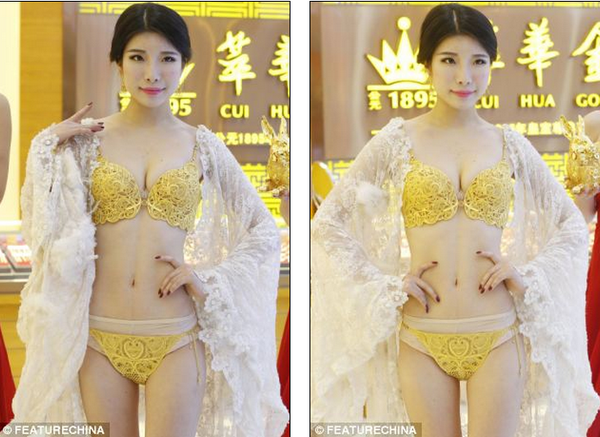 Choáng với bộ bikini bằng vàng trị giá hơn 17 tỷ đồng 2