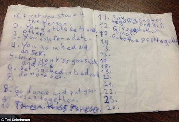 Nữ sinh lớp 2 viết bí quyết để "sa vào lưới tình"  2