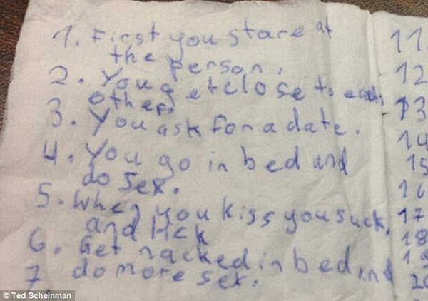 Nữ sinh lớp 2 viết bí quyết để "sa vào lưới tình"  3