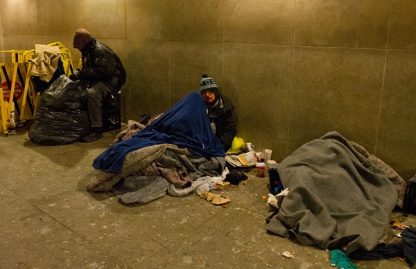 Người vô gia cư Mỹ chật vật trong giá lạnh kỷ lục 6