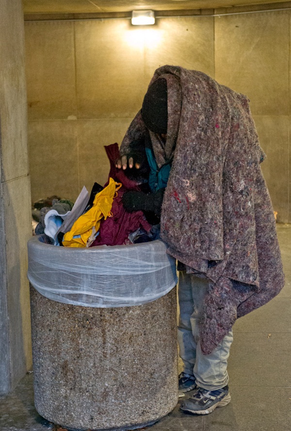 Người vô gia cư Mỹ chật vật trong giá lạnh kỷ lục 9