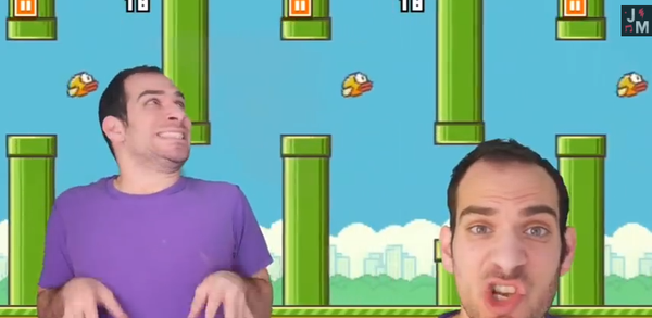 Ca kh&uacute;c về Flappy Bird được chia sẻ r&agrave;o r&agrave;o tr&ecirc;n mạng x&atilde; hội 3