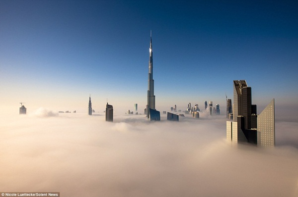 Thành phố trên mây ở Dubai 5