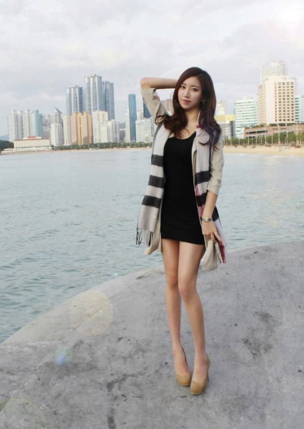 Ảnh quá khứ kém xinh của hot girl Hàn Quốc sở hữu đôi chân dài miên man 14