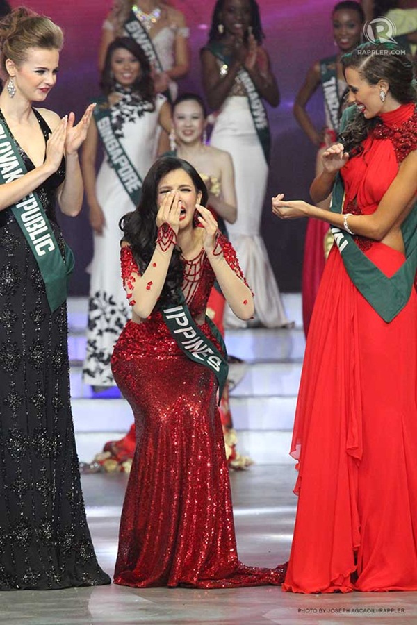 Philippines khóc vỡ òa khi đăng quang Hoa hậu Trái đất 2014 2