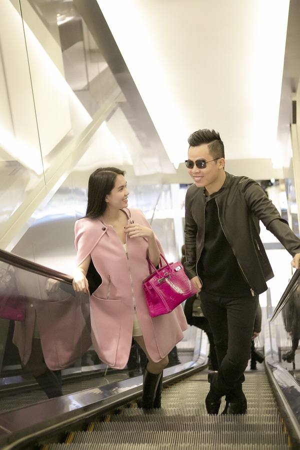 Ngọc Trinh, Khắc Tiệp như đ&ocirc;i t&igrave;nh nh&acirc;n trẻ ở H&agrave;n Quốc 5