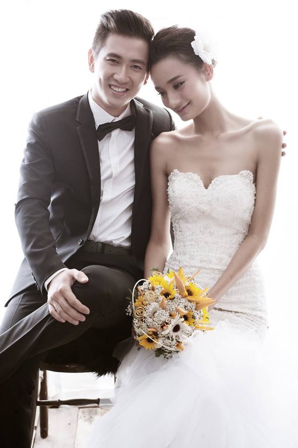 L&ecirc; Th&uacute;y t&igrave;nh tứ chụp ảnh cưới c&ugrave;ng chồng tương lai điển trai 10