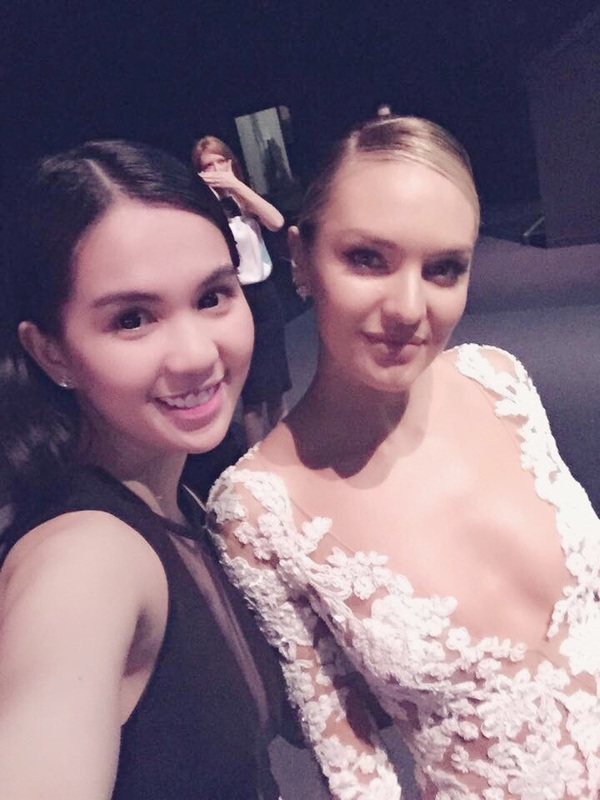 Cuộc đua "kh&aacute;ch VIP" của Ngọc Trinh v&agrave; Kh&aacute;nh My tại Victoria's Secret 2014 19