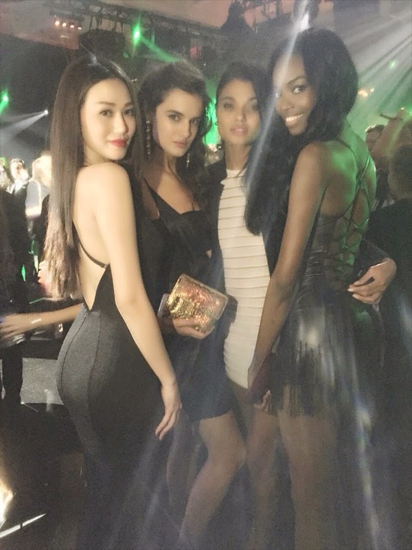 Cuộc đua "kh&aacute;ch VIP" của Ngọc Trinh v&agrave; Kh&aacute;nh My tại Victoria's Secret 2014 26