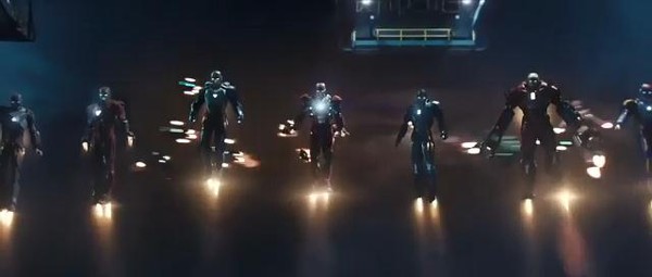 Các nhân vật "Iron Man 3" đồng loạt xuất chiêu 7