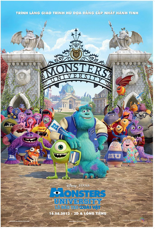 "Monsters University" đến Việt Nam muộn màng 1