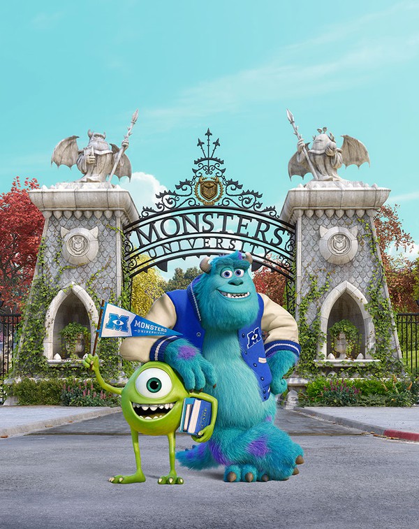 "Monsters University" lấy lại một ấn tượng Pixar 1