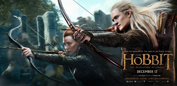 Legolas giương cung chĩa mũi tên vào những người lùn 3