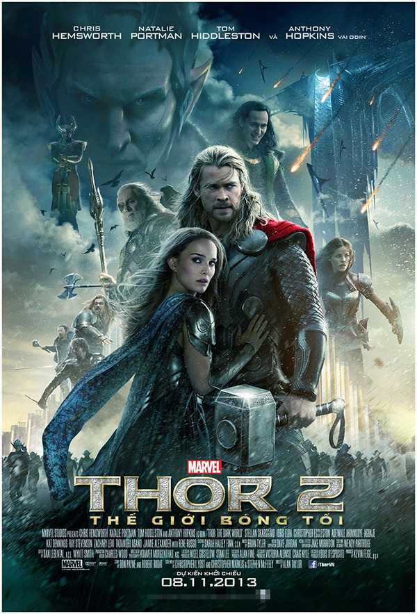 "Thor: The Dark World" - tác phẩm hấp dẫn mở màn mùa phim cuối năm 8