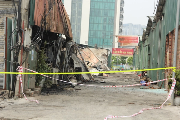 Vụ cháy gần tòa nhà Keangnam: Thiệt hại khoảng 5 tỷ đồng 2