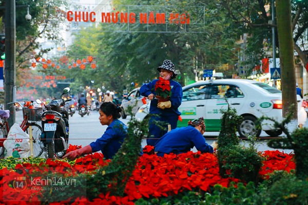 Tết đ&atilde; rộn r&agrave;ng tr&ecirc;n c&aacute;c nẻo phố H&agrave; Nội 4
