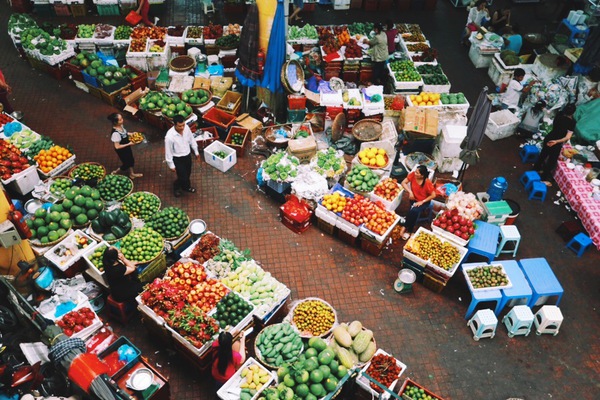 Ngắm một H&agrave; Nội rất đẹp qua ch&ugrave;m ảnh ở những khu chợ nổi tiếng! 1