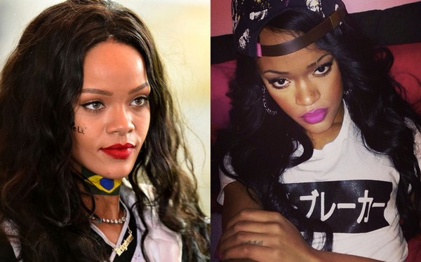 Cô gái trẻ trở nên nổi tiếng nhờ vẻ ngoài giống hệt Rihanna  1