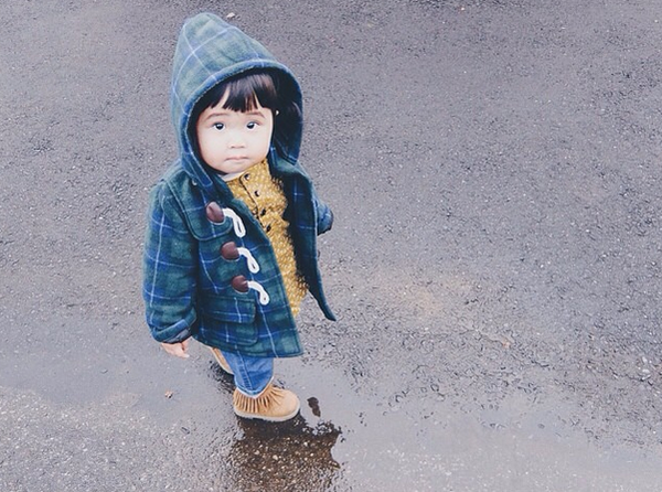 Thích thú với những em bé Nhật cực đáng yêu trên Instagram  45