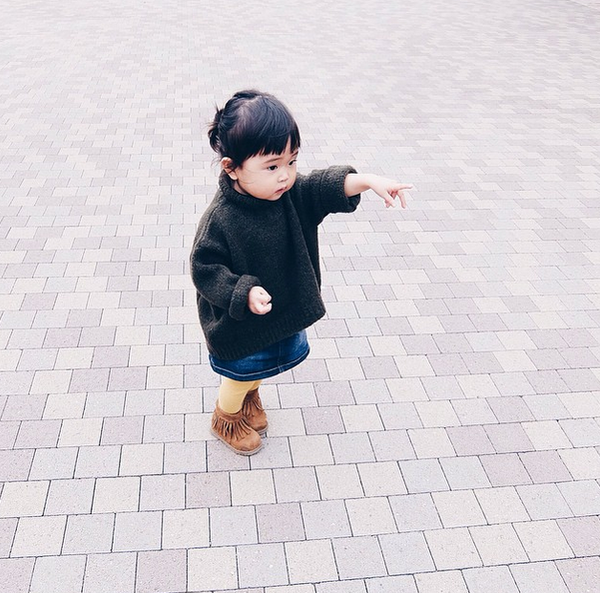 Thích thú với những em bé Nhật cực đáng yêu trên Instagram  49