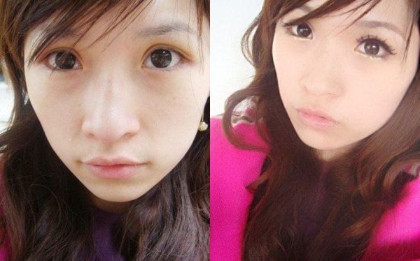 Sửng sốt trước sự biến đổi không tưởng giữa trước và sau make up 5