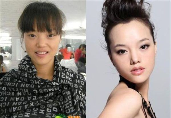 Sửng sốt trước sự biến đổi kh&ocirc;ng tưởng giữa trước v&agrave; sau make up 12