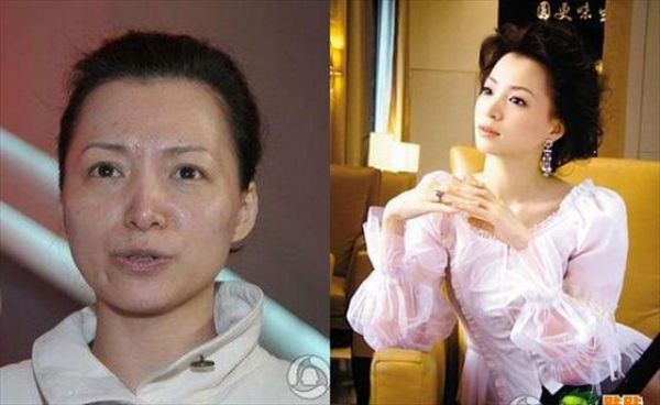 Sửng sốt trước sự biến đổi kh&ocirc;ng tưởng giữa trước v&agrave; sau make up 16